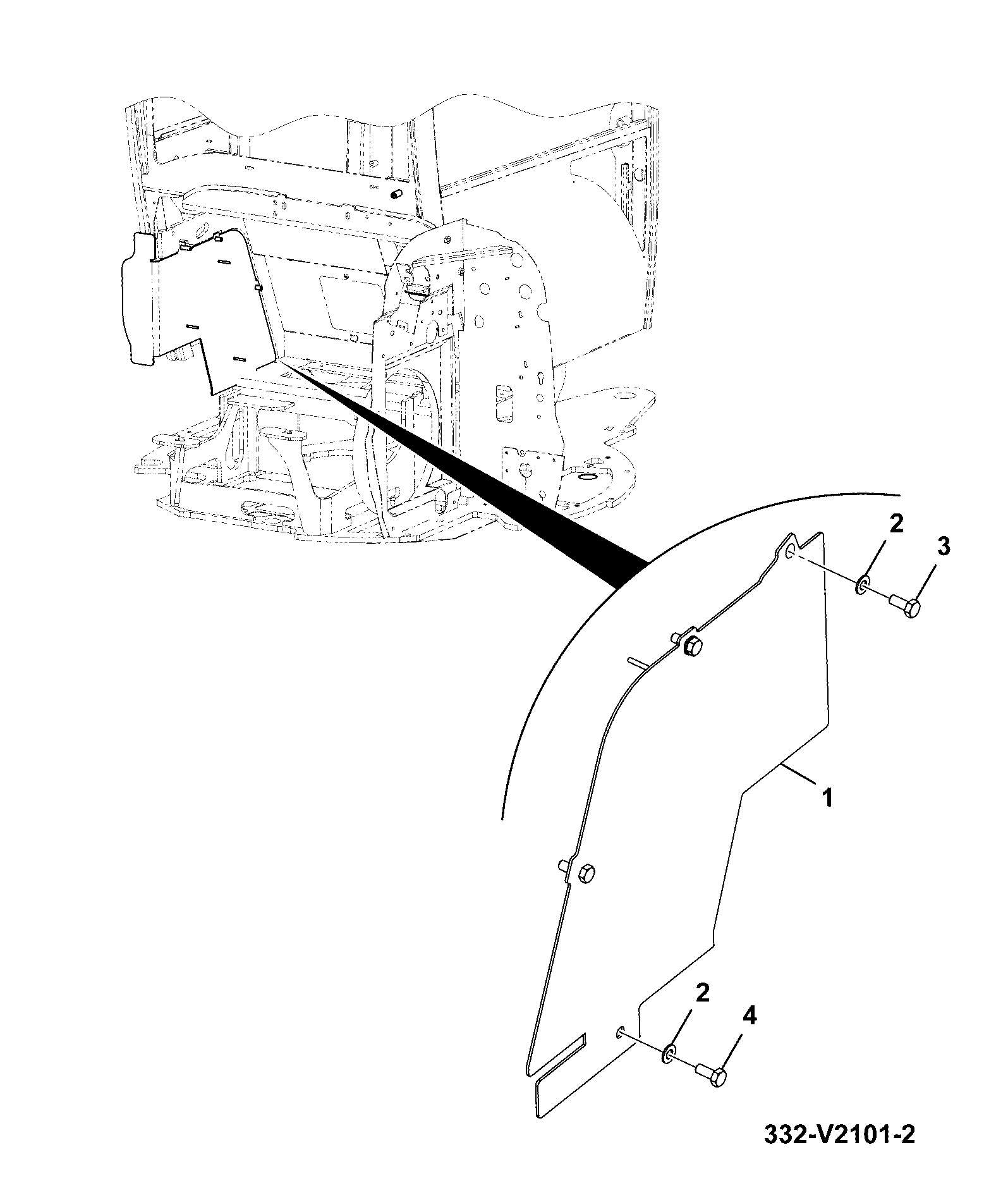 Бак 333/R8588 JCB