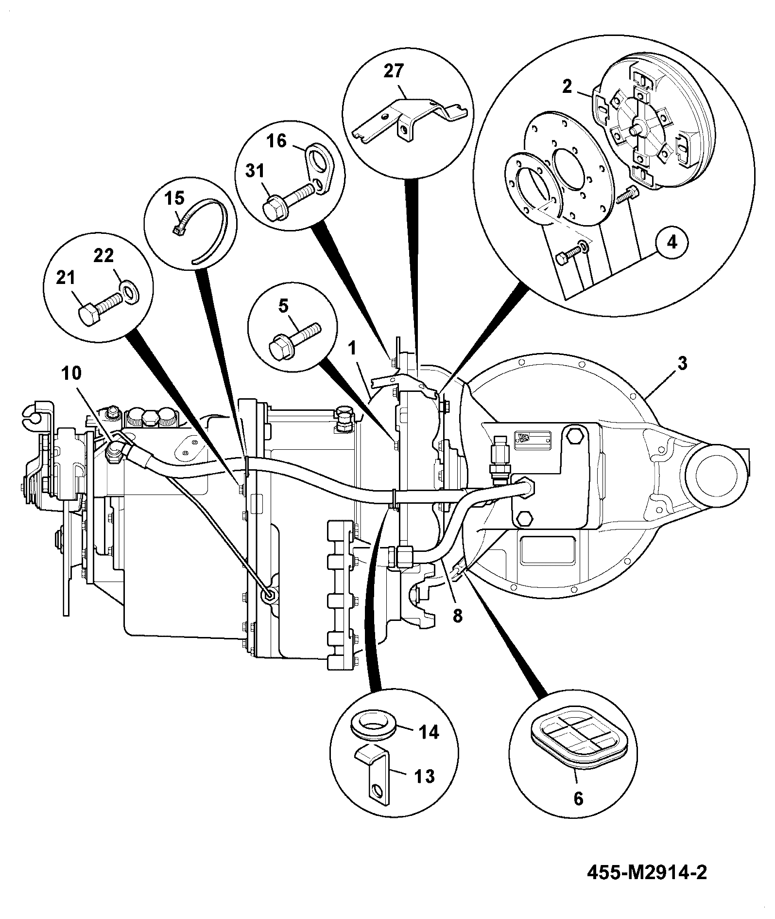 Коробка передач 449/M3319 JCB