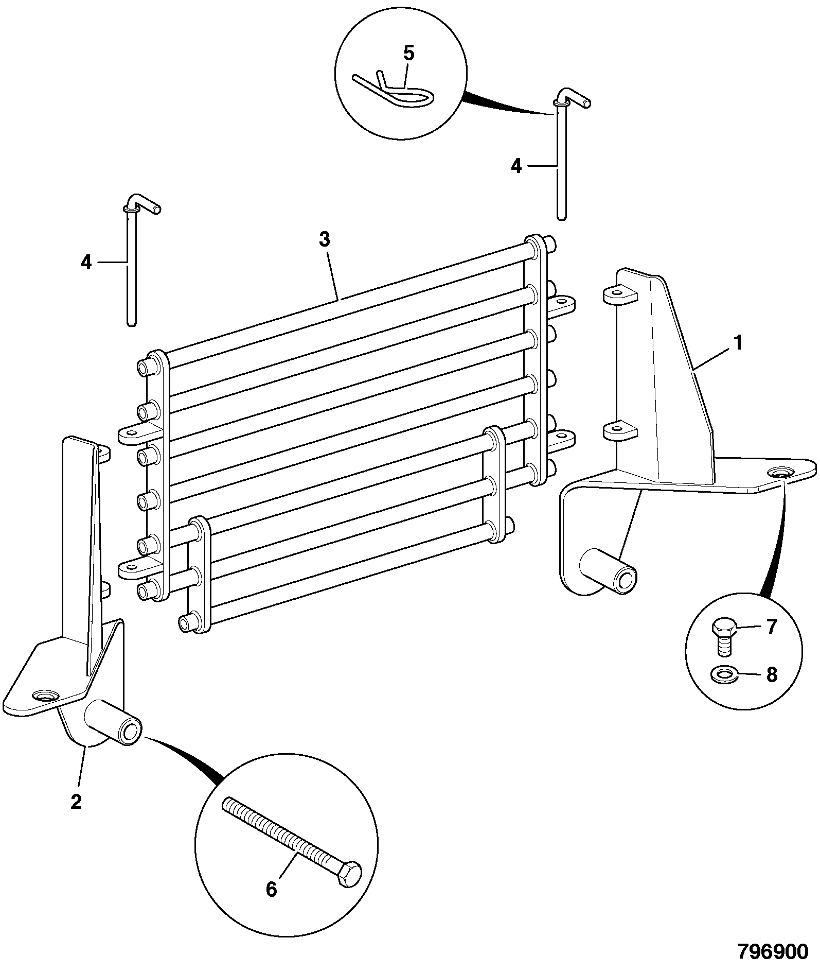 палец 331/52195 JCB