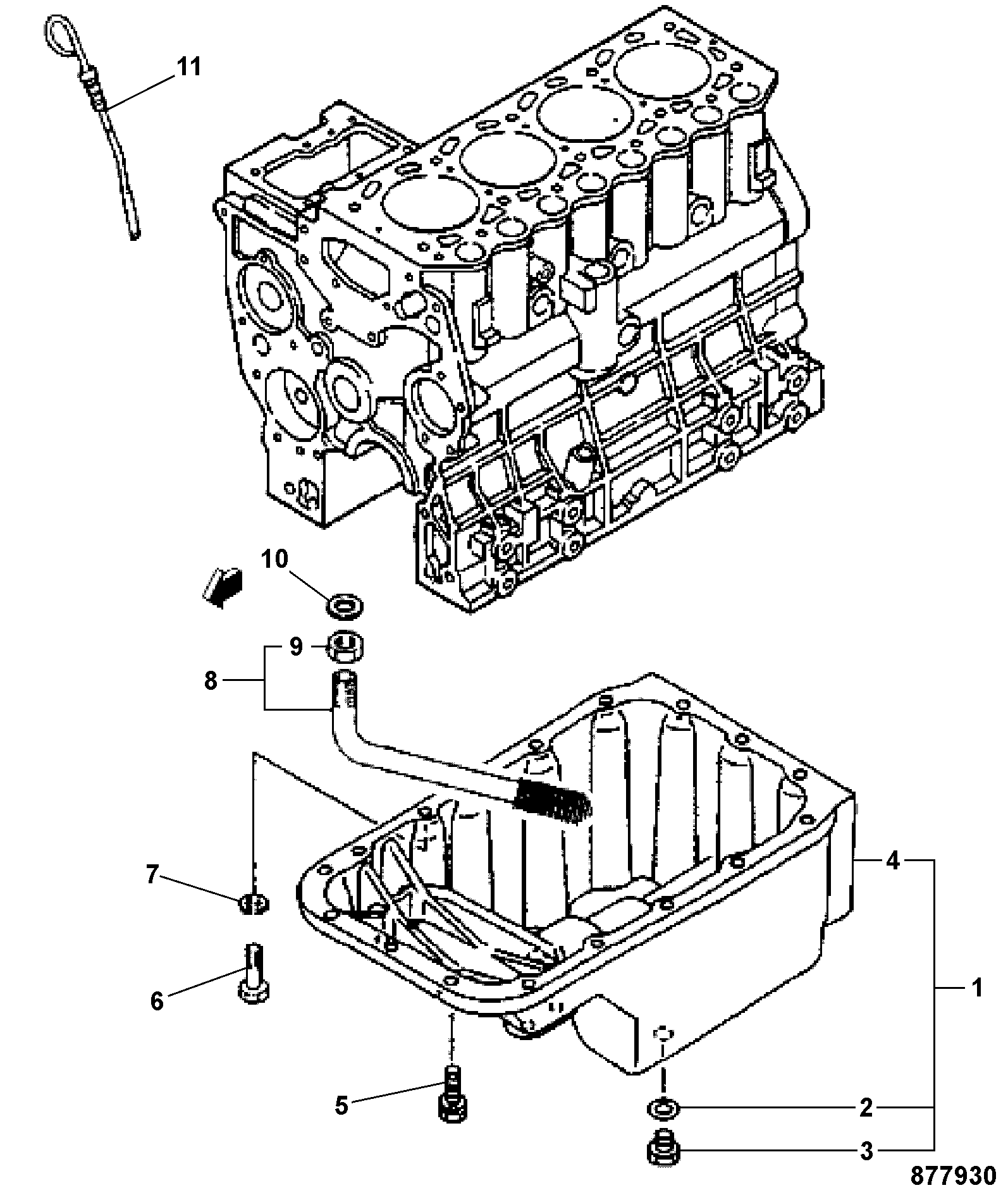 щуп 331/90432 JCB