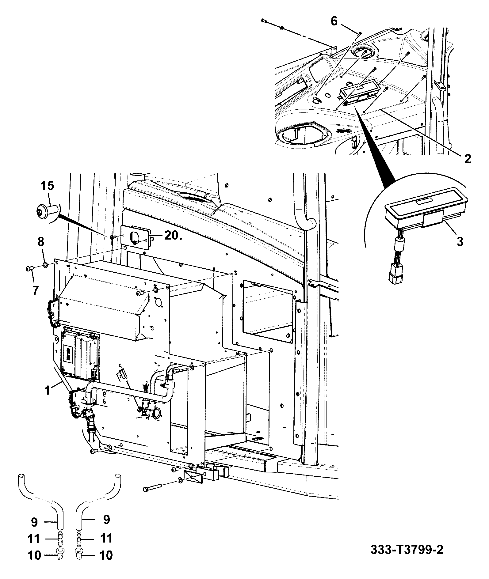 Переходник 30/925338 JCB