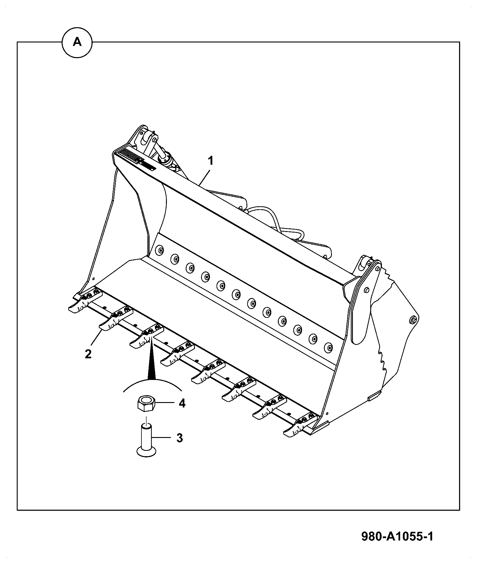 Ковш 980/A1055 JCB