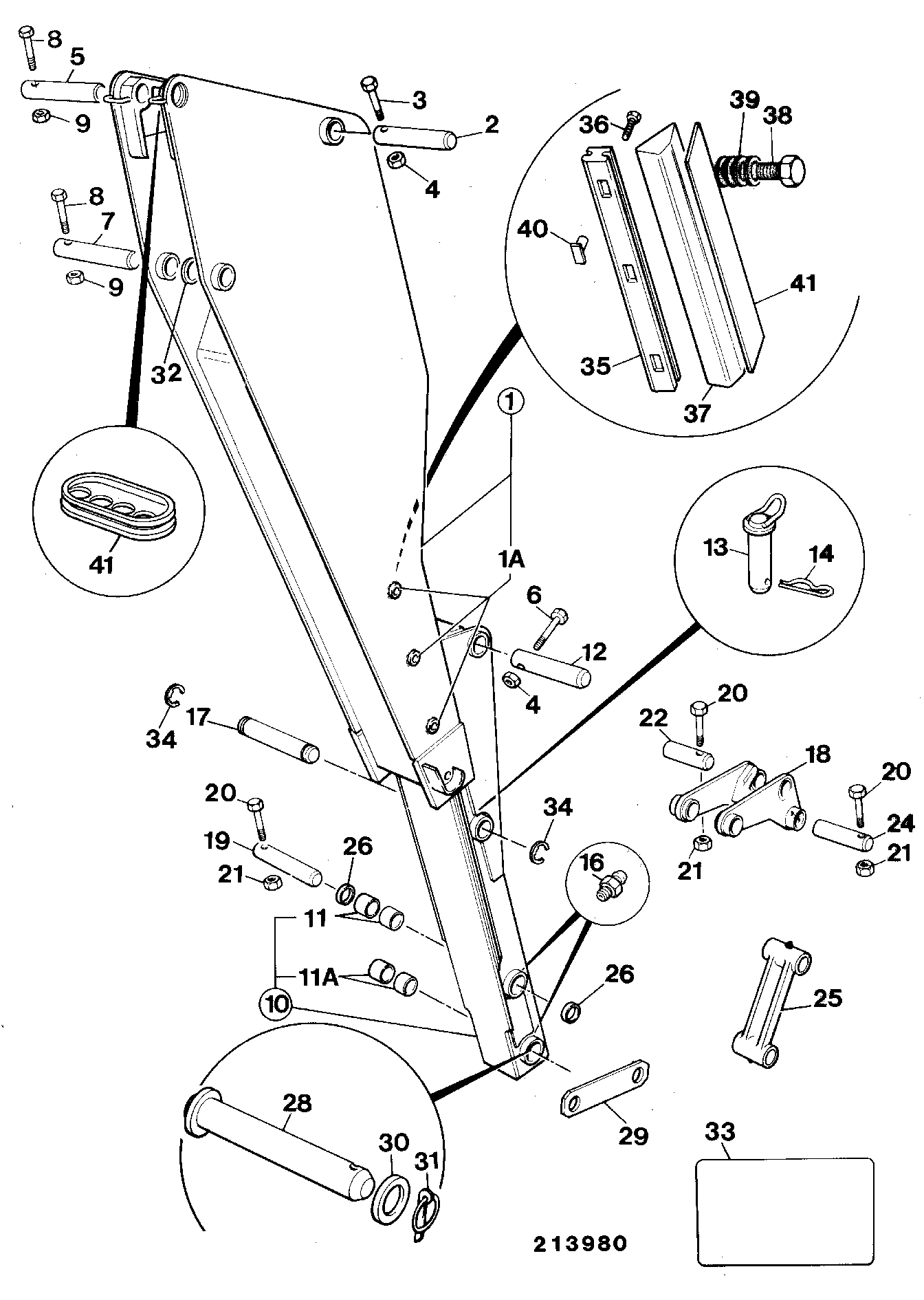 накладка 123/05205 JCB
