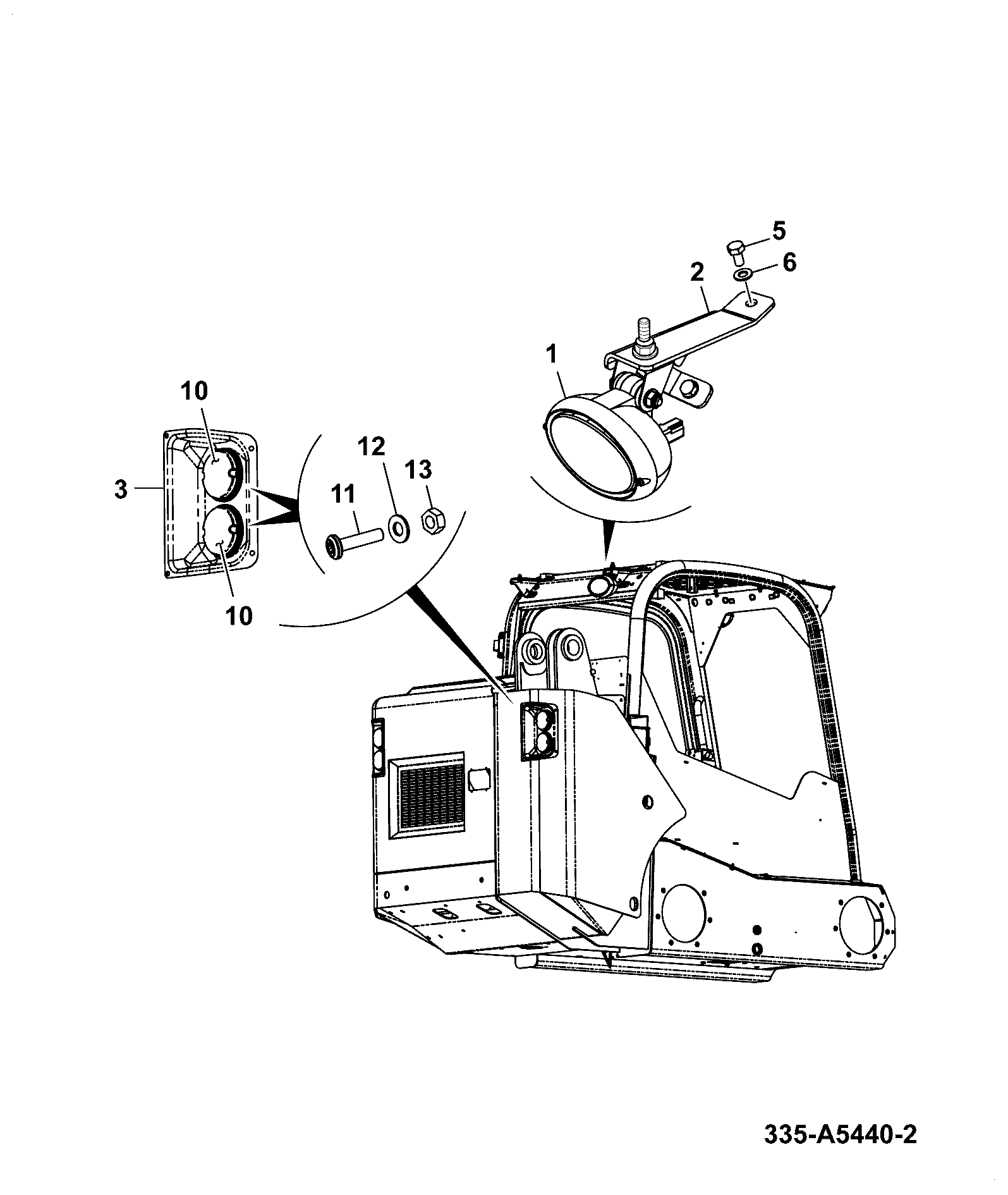 Штампованная деталь 332/X3927 JCB