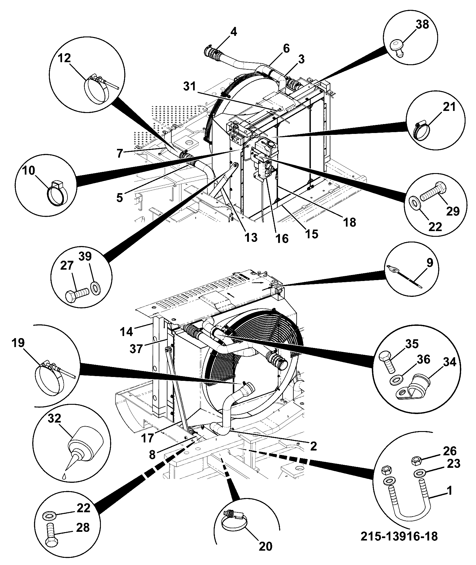 Шланг 333/J4397 JCB