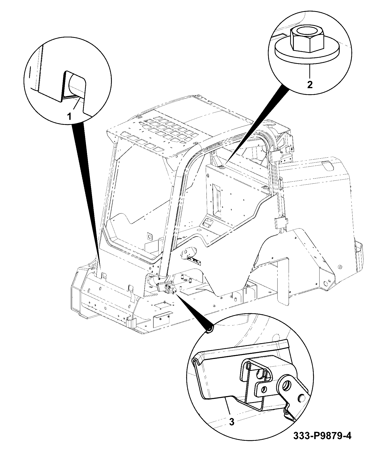 дефлектор 333/L2256 JCB