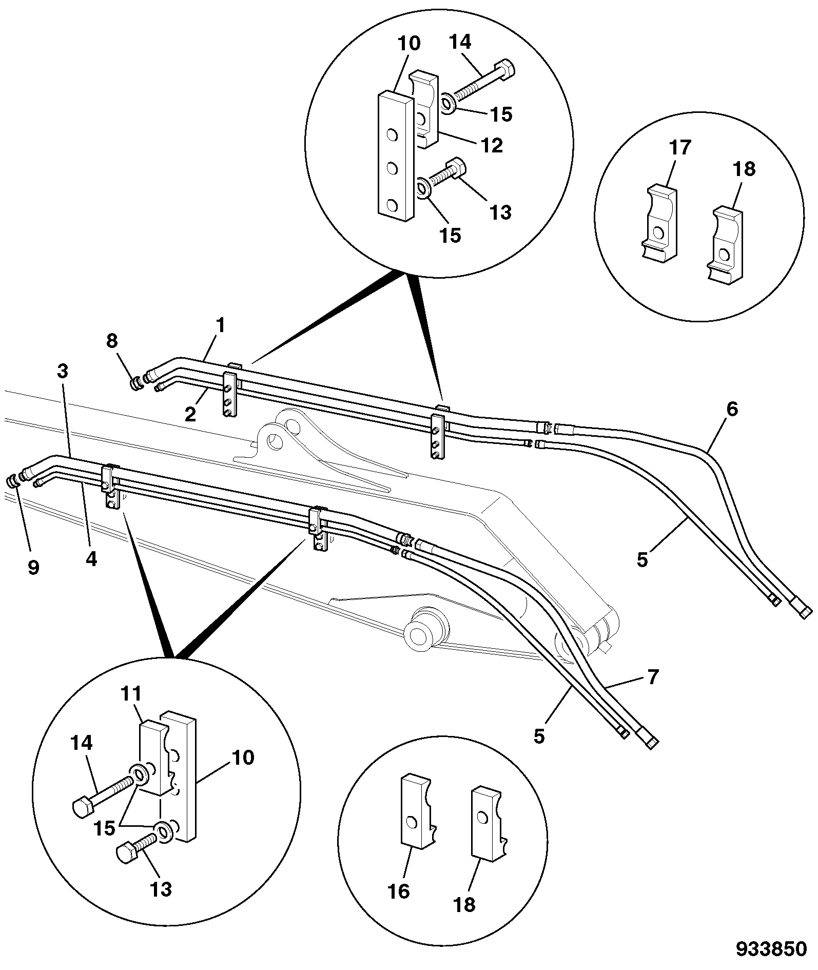 Шланг JNV1177 JCB