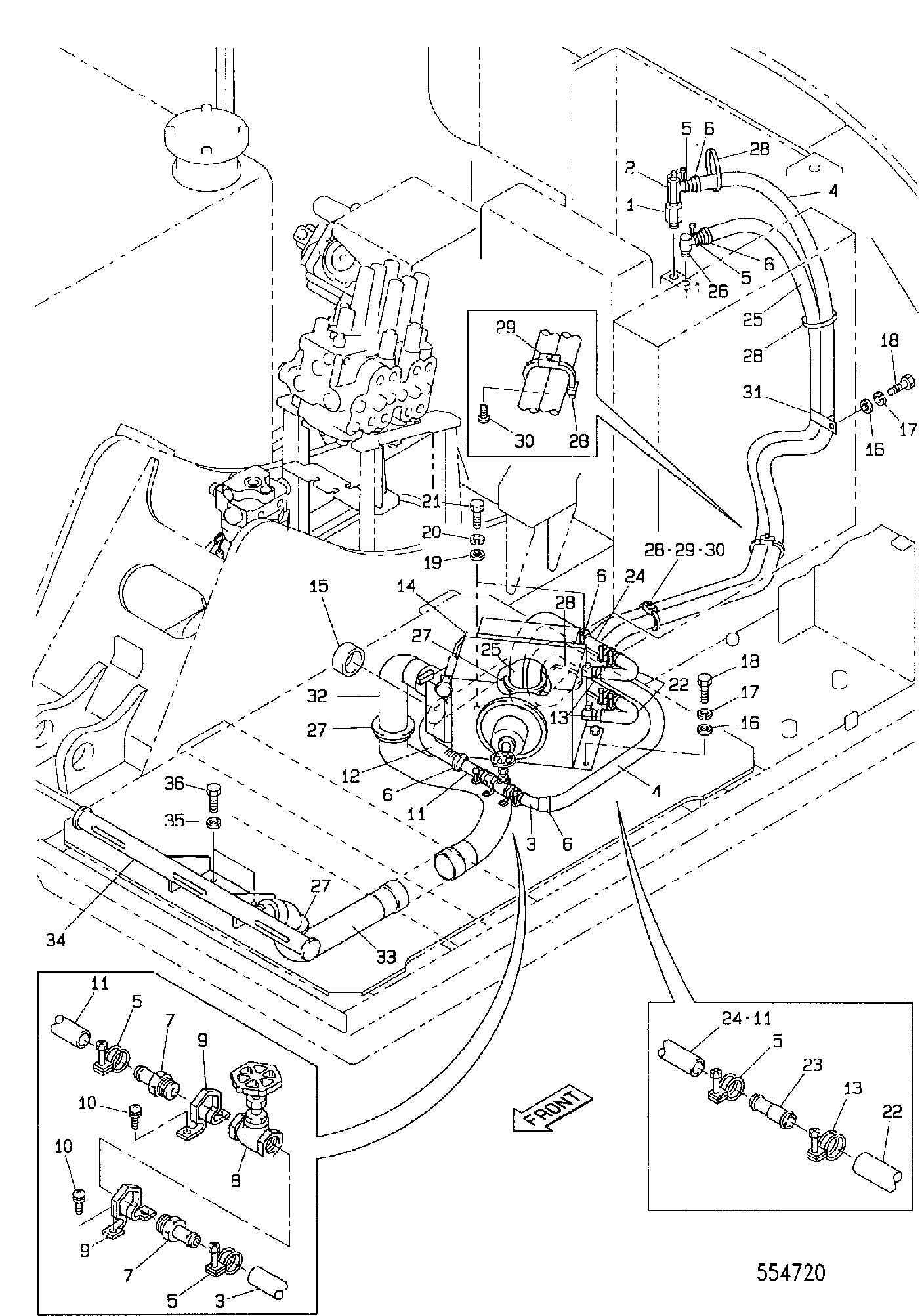Шланг KAR0481 JCB