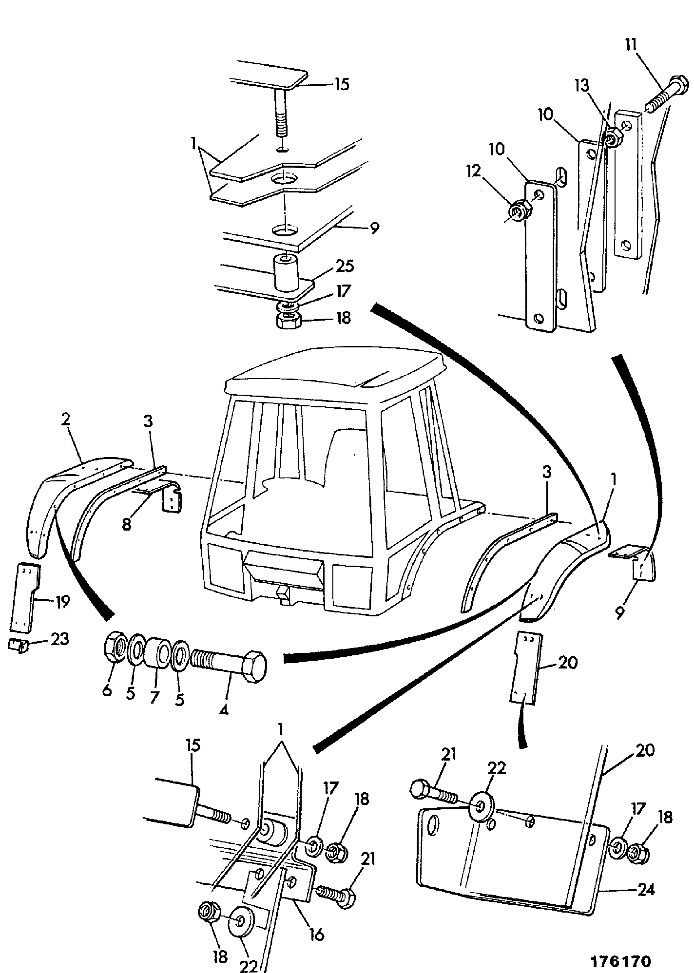 пластина 123/03410 JCB