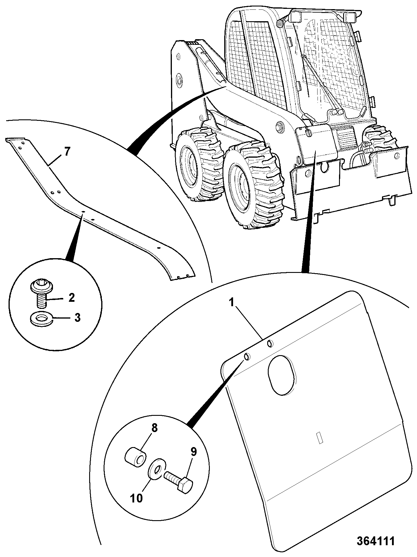 крышка 331/21399 JCB