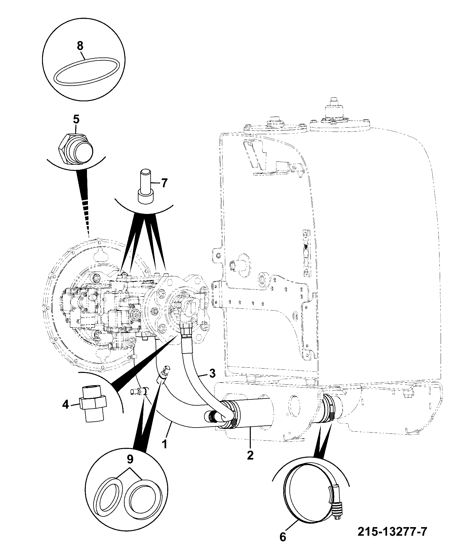 Шланг 834/11583 JCB