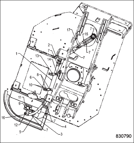 хомут 331/15667 JCB