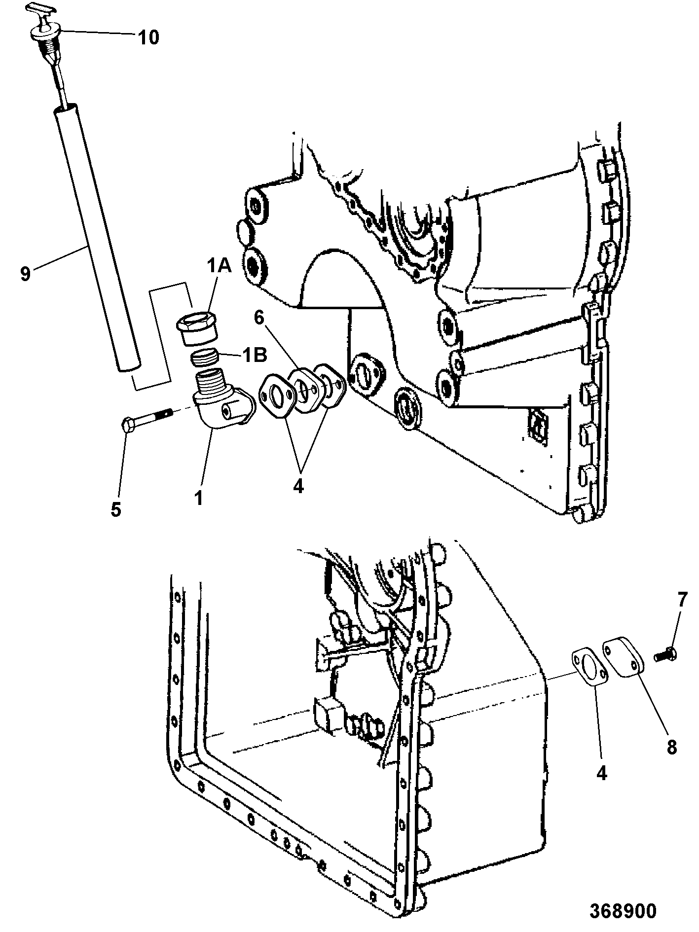Гайка 04/802411 JCB