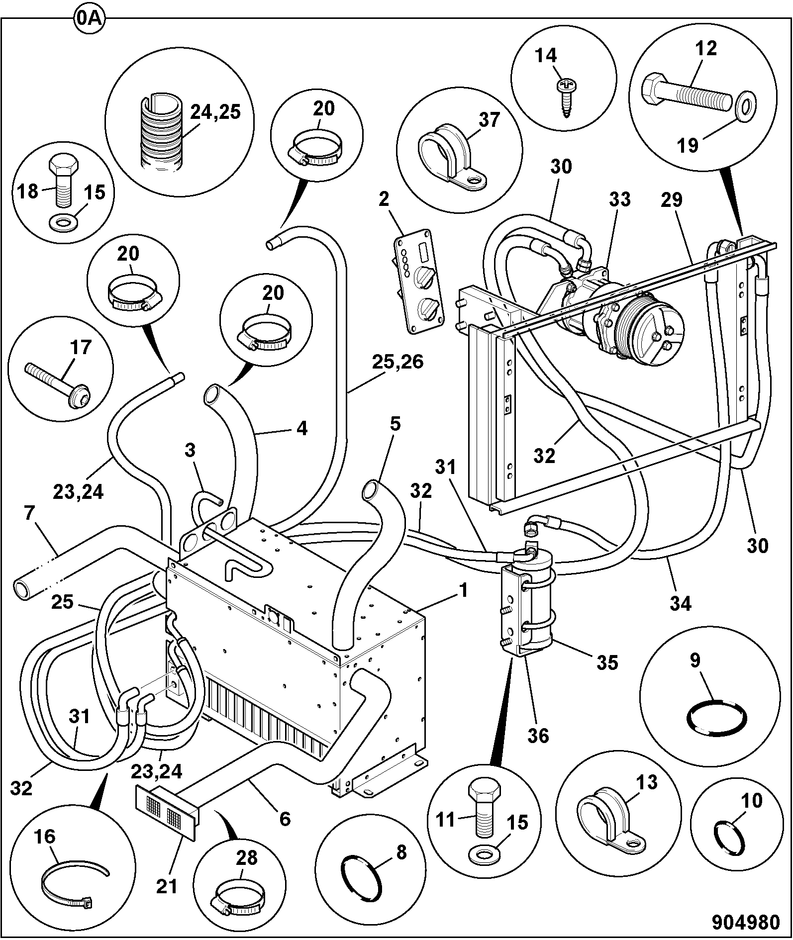пластина 331/28366 JCB