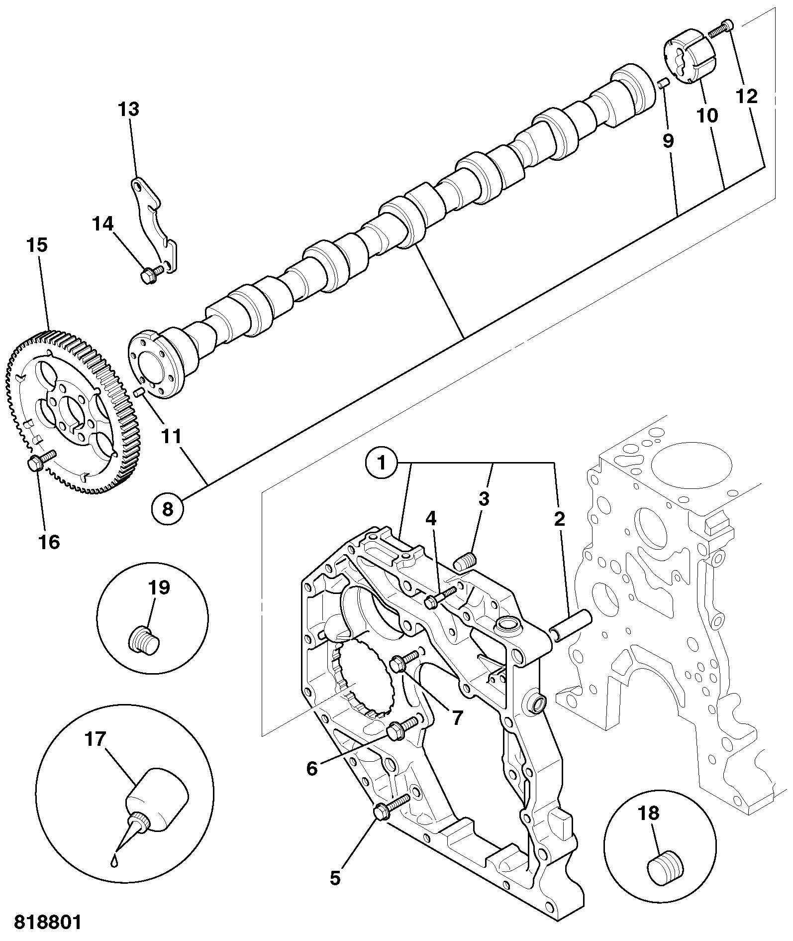 Корпус 02/912380 JCB