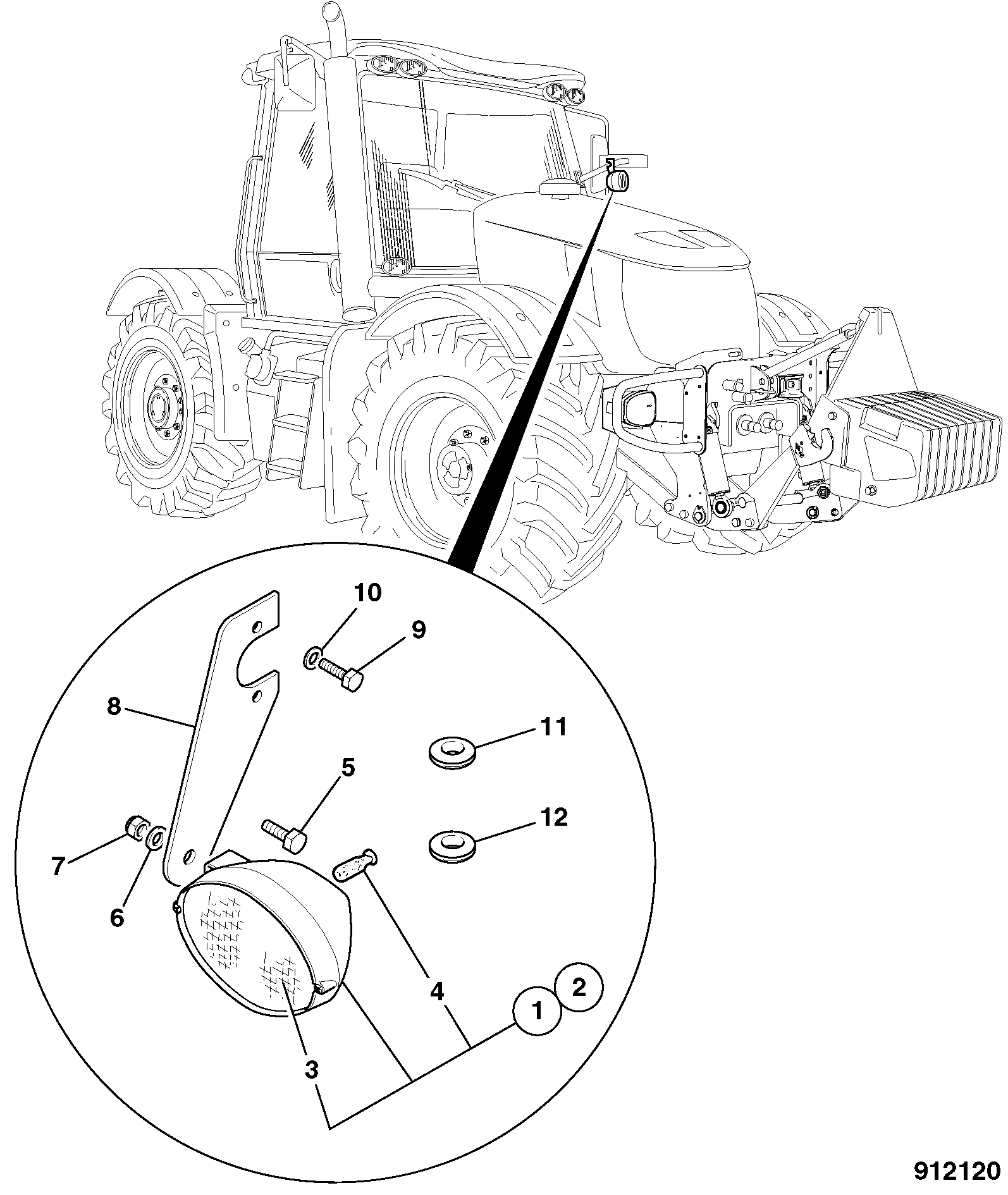 Кронштейн 332/R5178 JCB