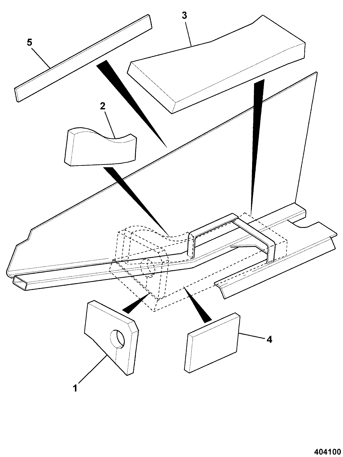 панель 331/33512 JCB