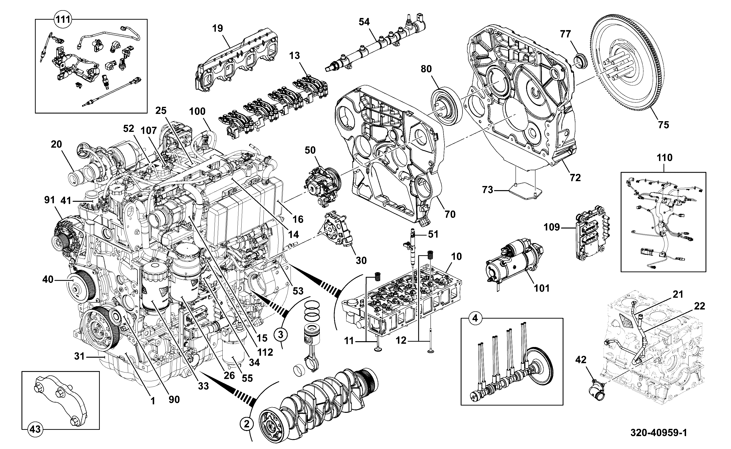 Табличка 320/21373 JCB