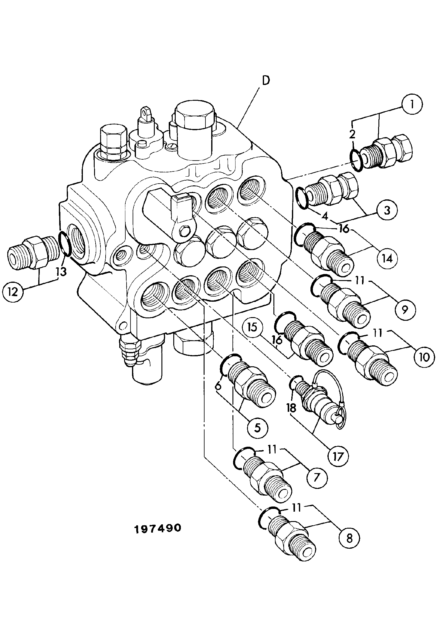 Клапан 25/974700 JCB