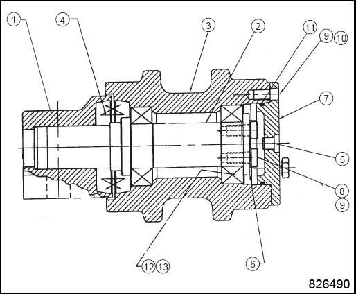 Держатель 229/01083 JCB