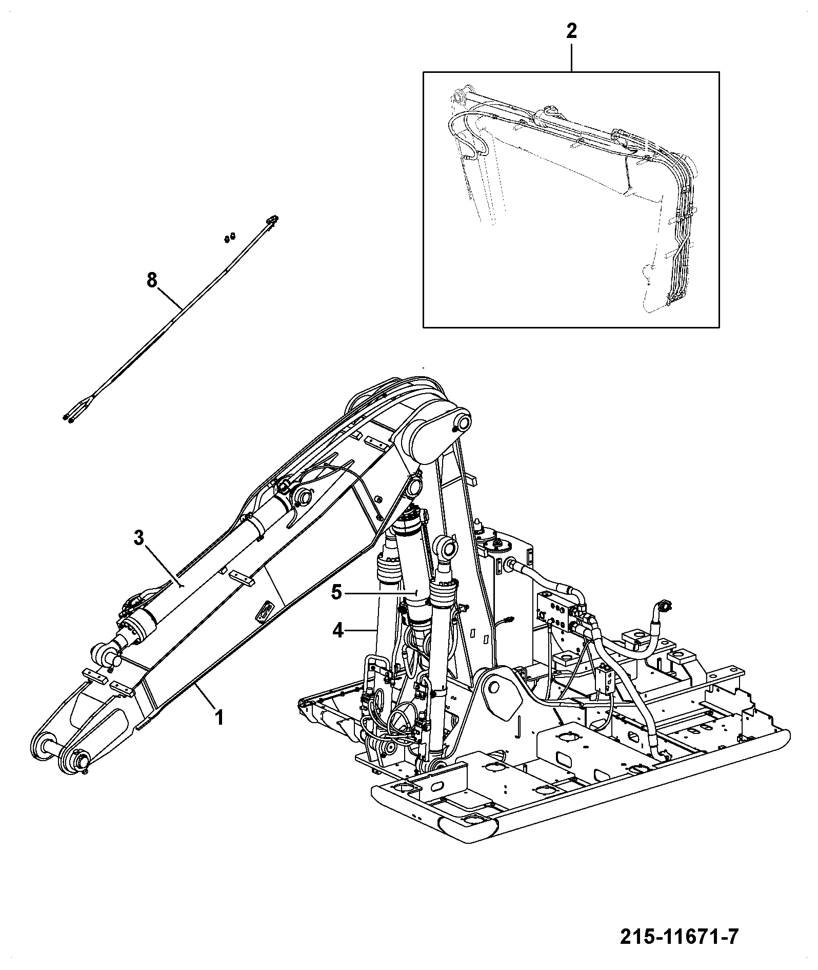 Контур 335/A8339 JCB