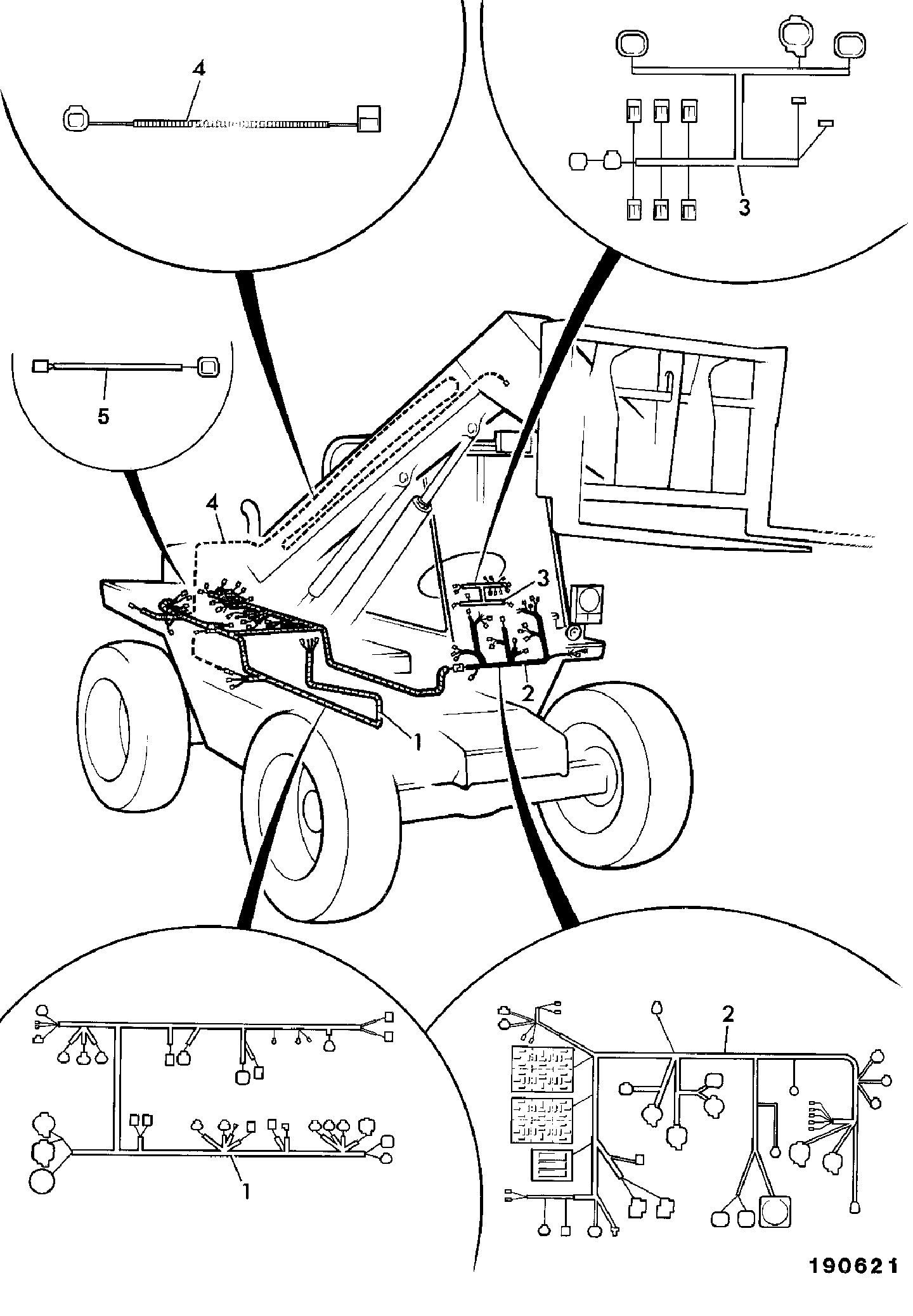 Жгут проводов 718/45200 JCB