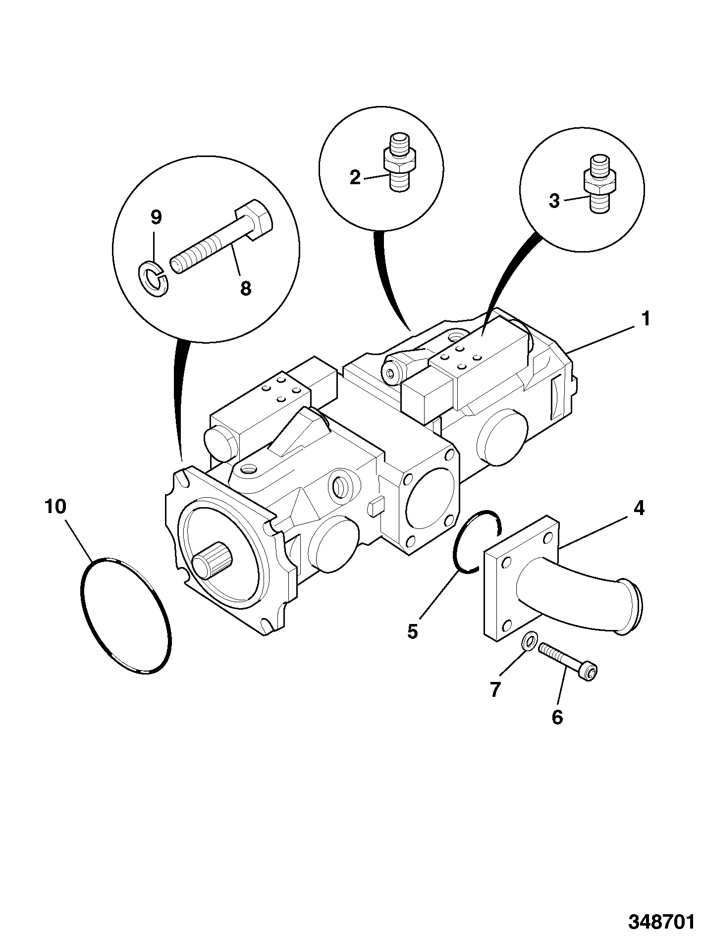 Уплотнение 332/C4795 JCB