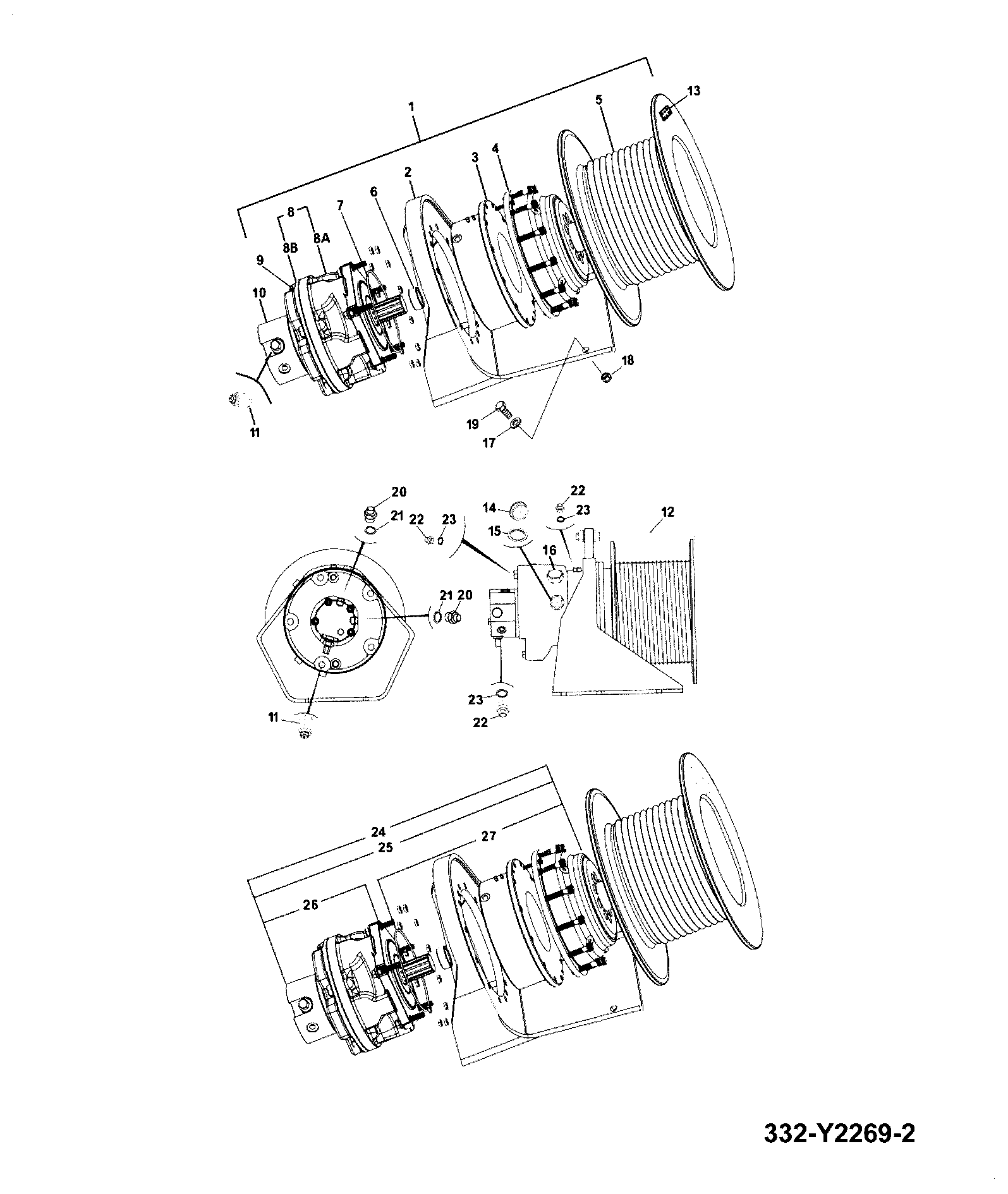 Стрела 332/Y0647 JCB