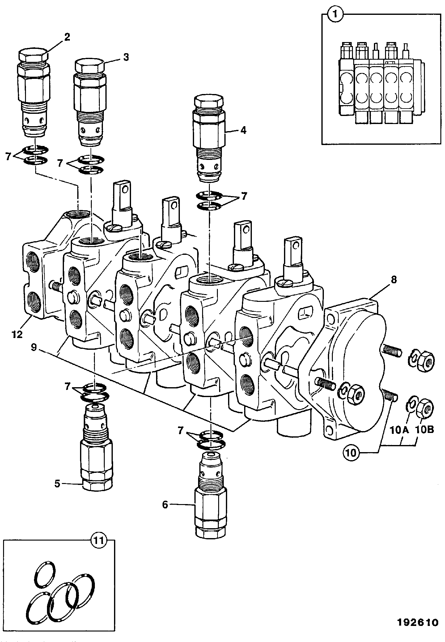 Клапан 25/991700 JCB