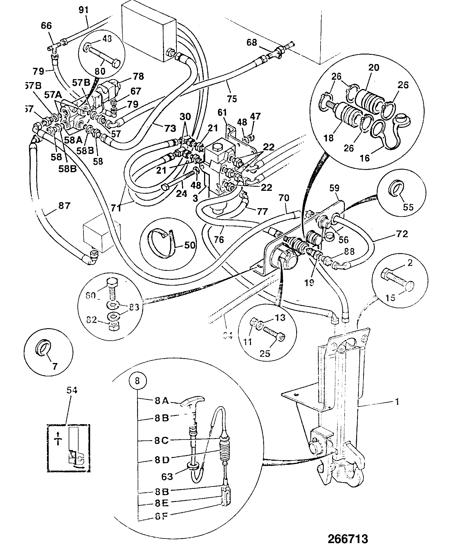 Комплект 294/57481 JCB