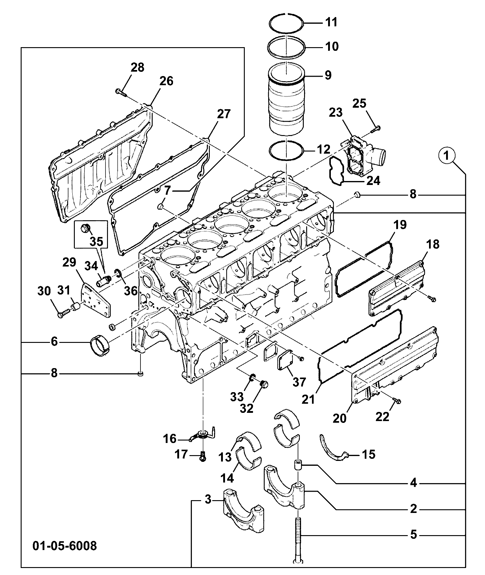 кольцо SC1848830 JCB