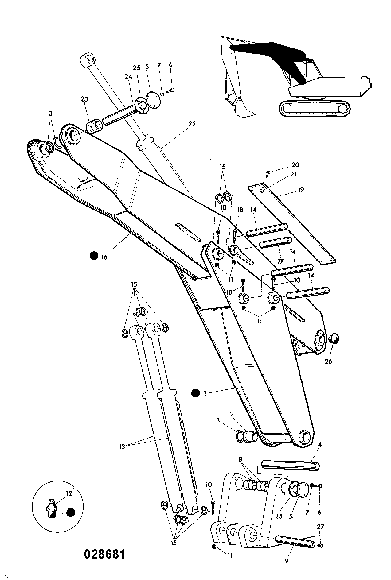 Пробка G8/17 JCB