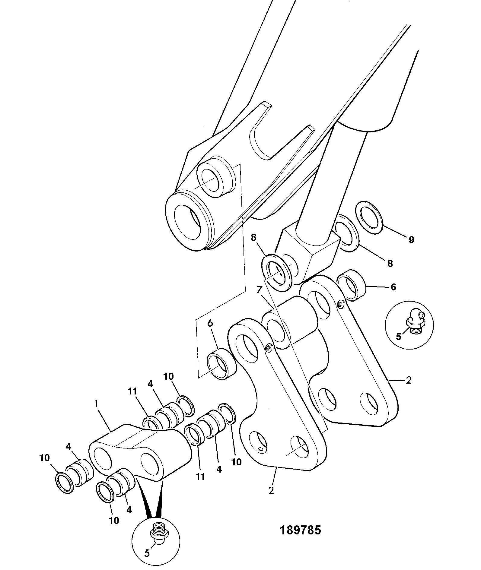 подшипник 809/00168 JCB