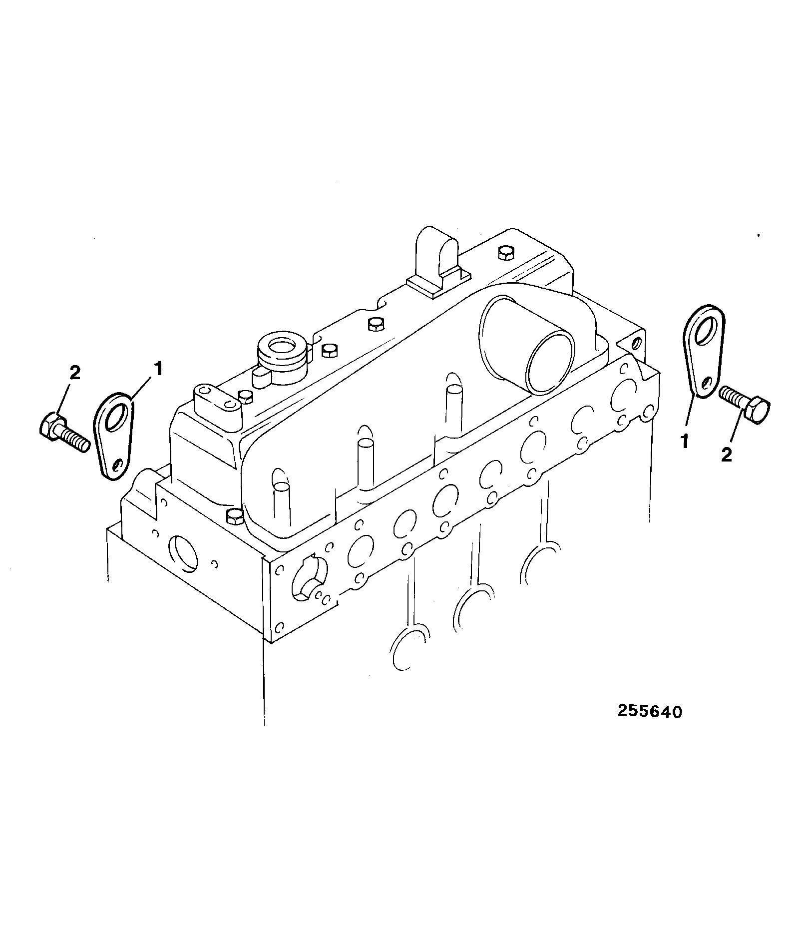 Пластина 02/634086 JCB