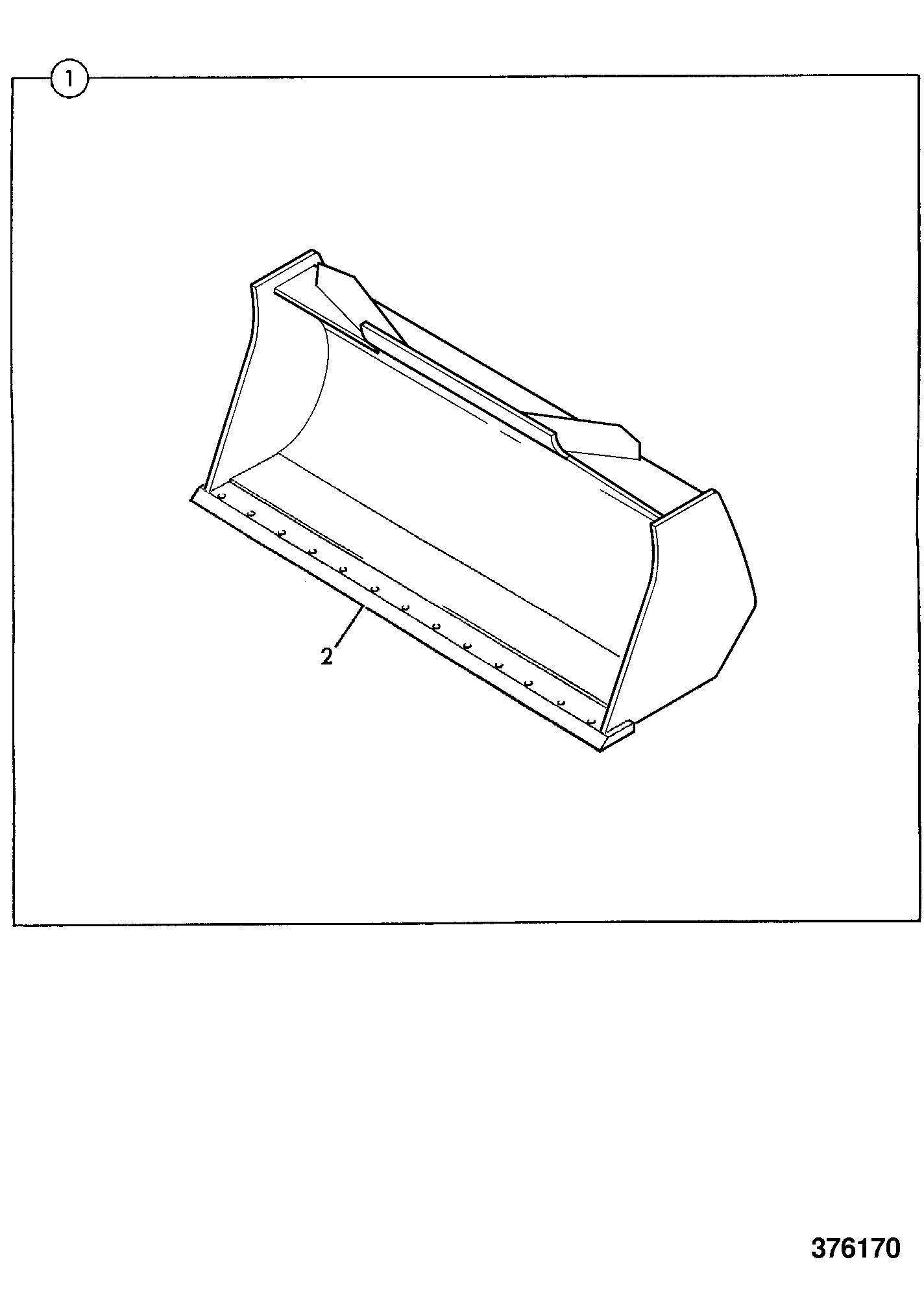 Ковш 970/61222 JCB