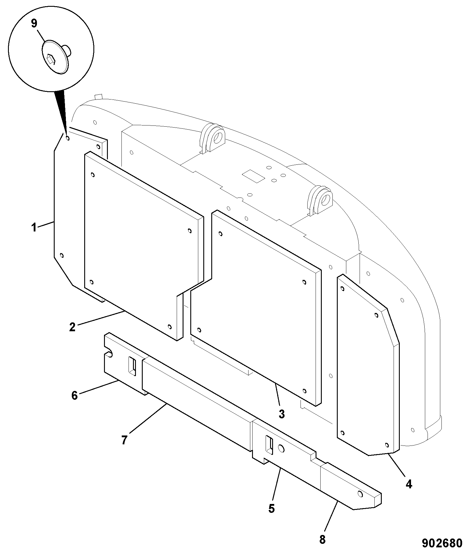 Уплотнение 331/64488 JCB