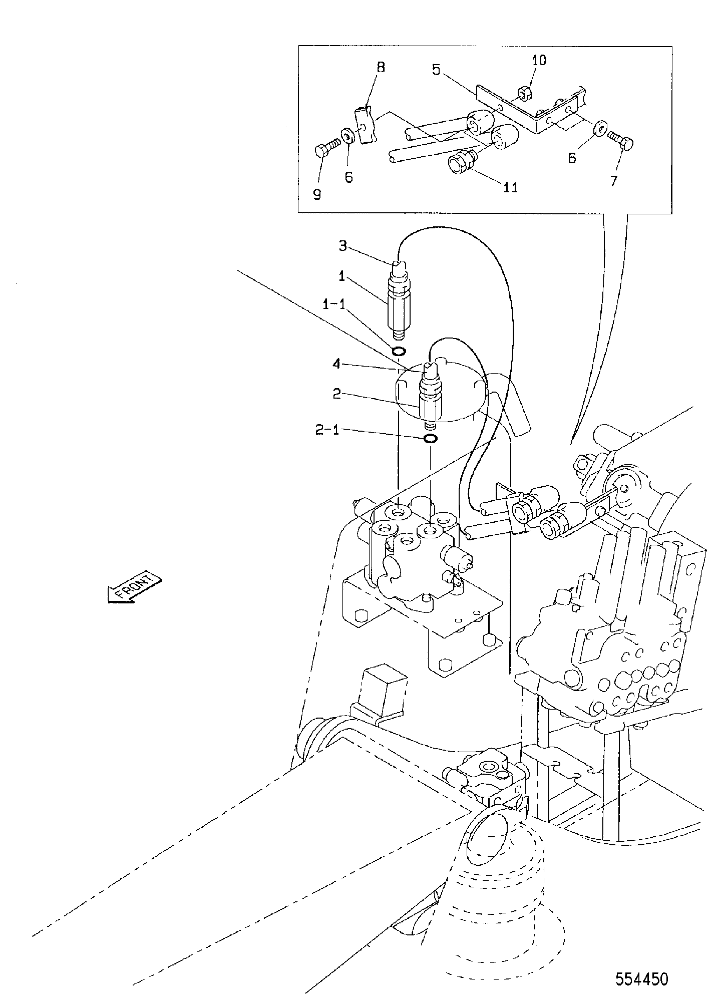 Шланг KAJ2983 JCB