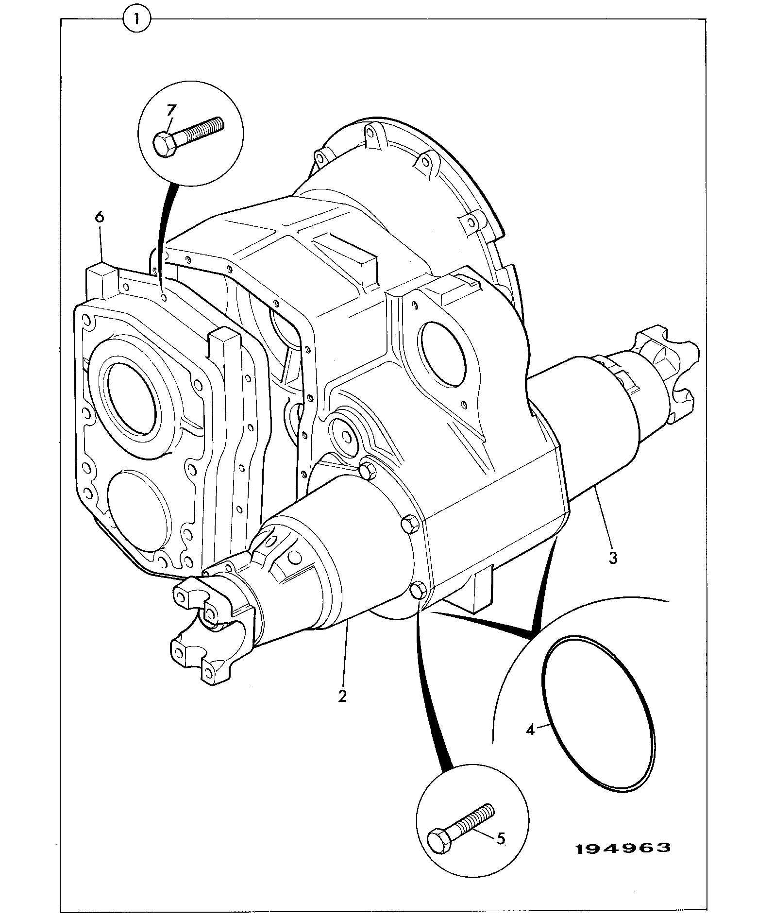 Корпус 454/70005 JCB