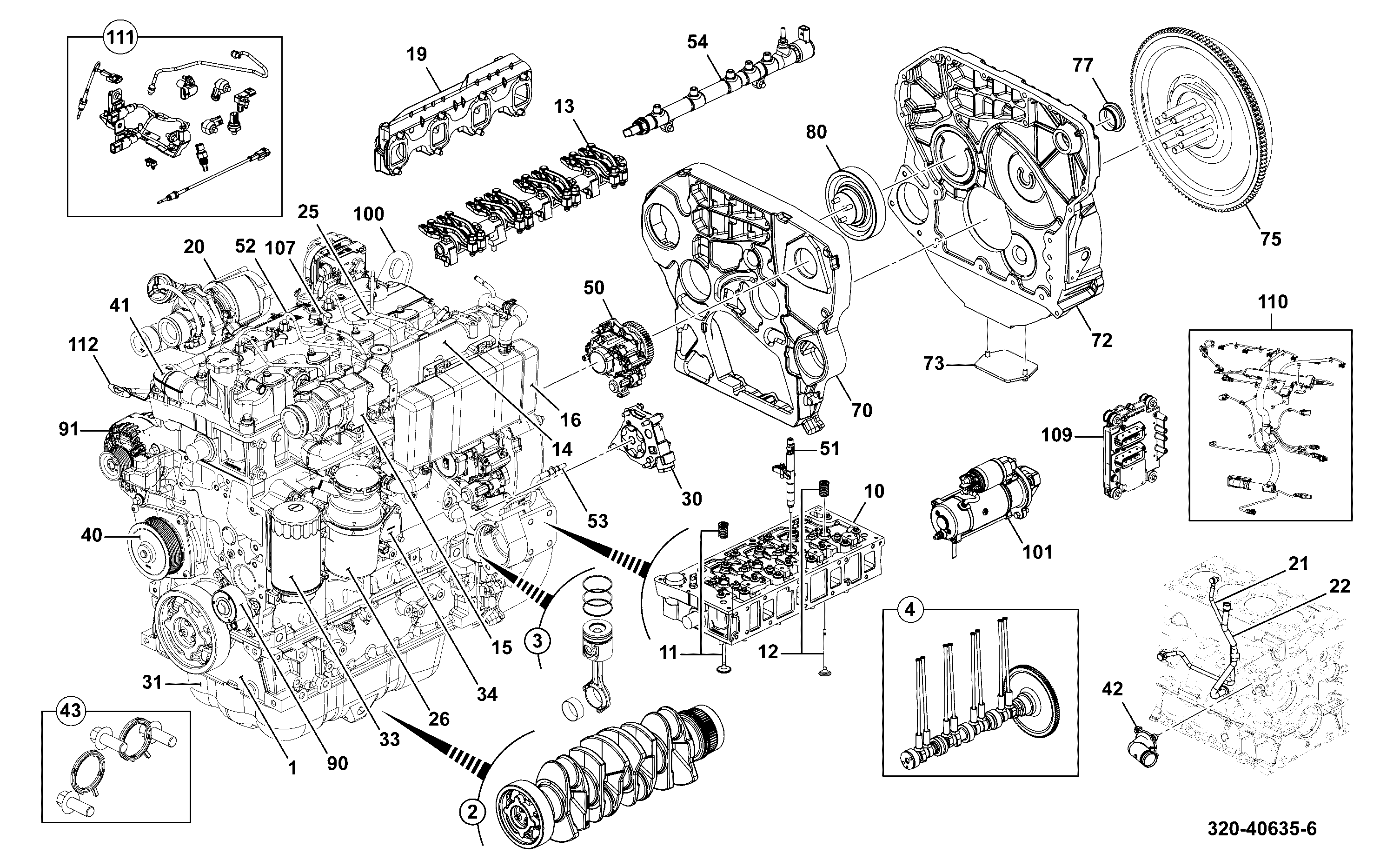 Щуп 320/21659 JCB