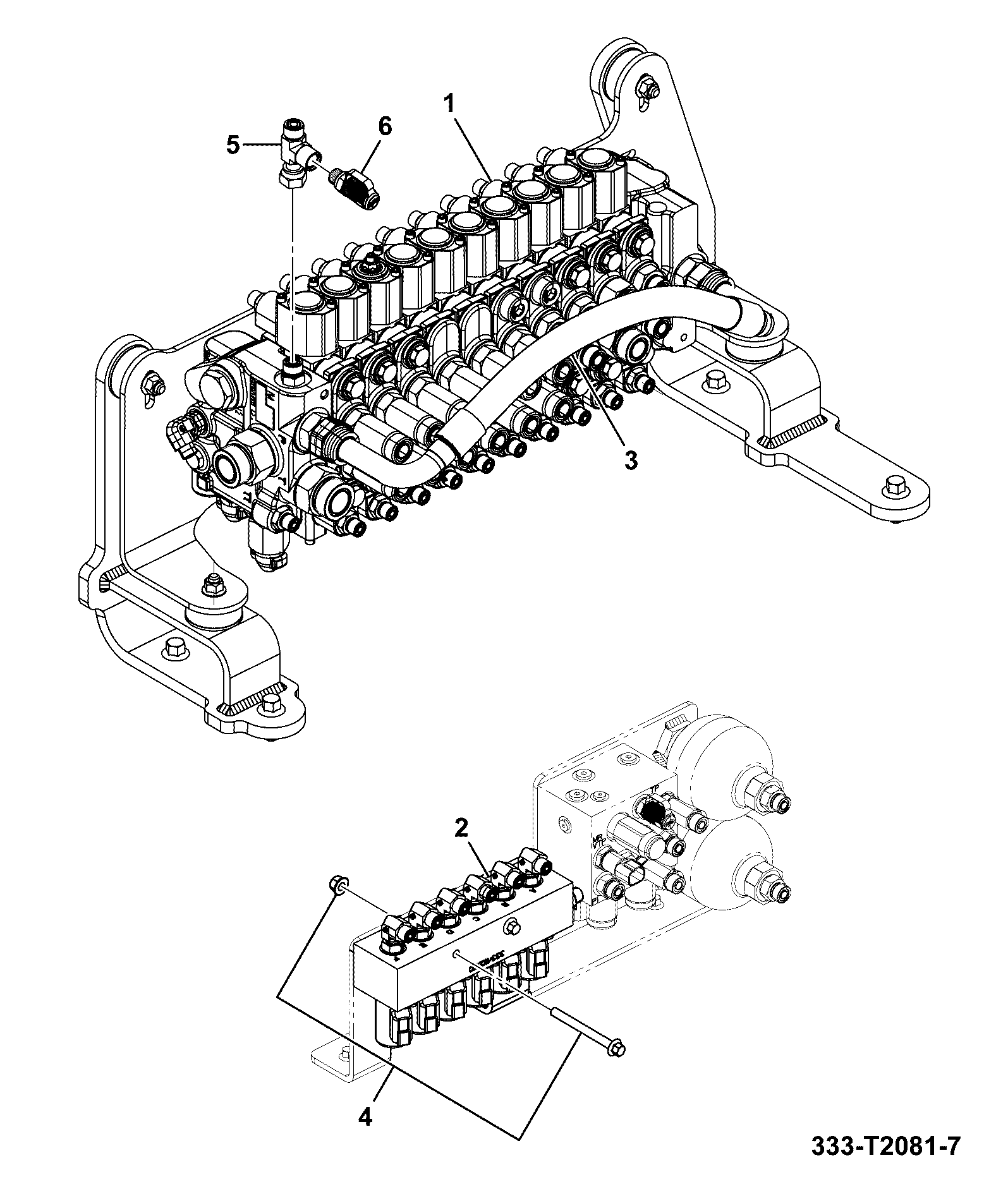 Клапан 333/W3293 JCB