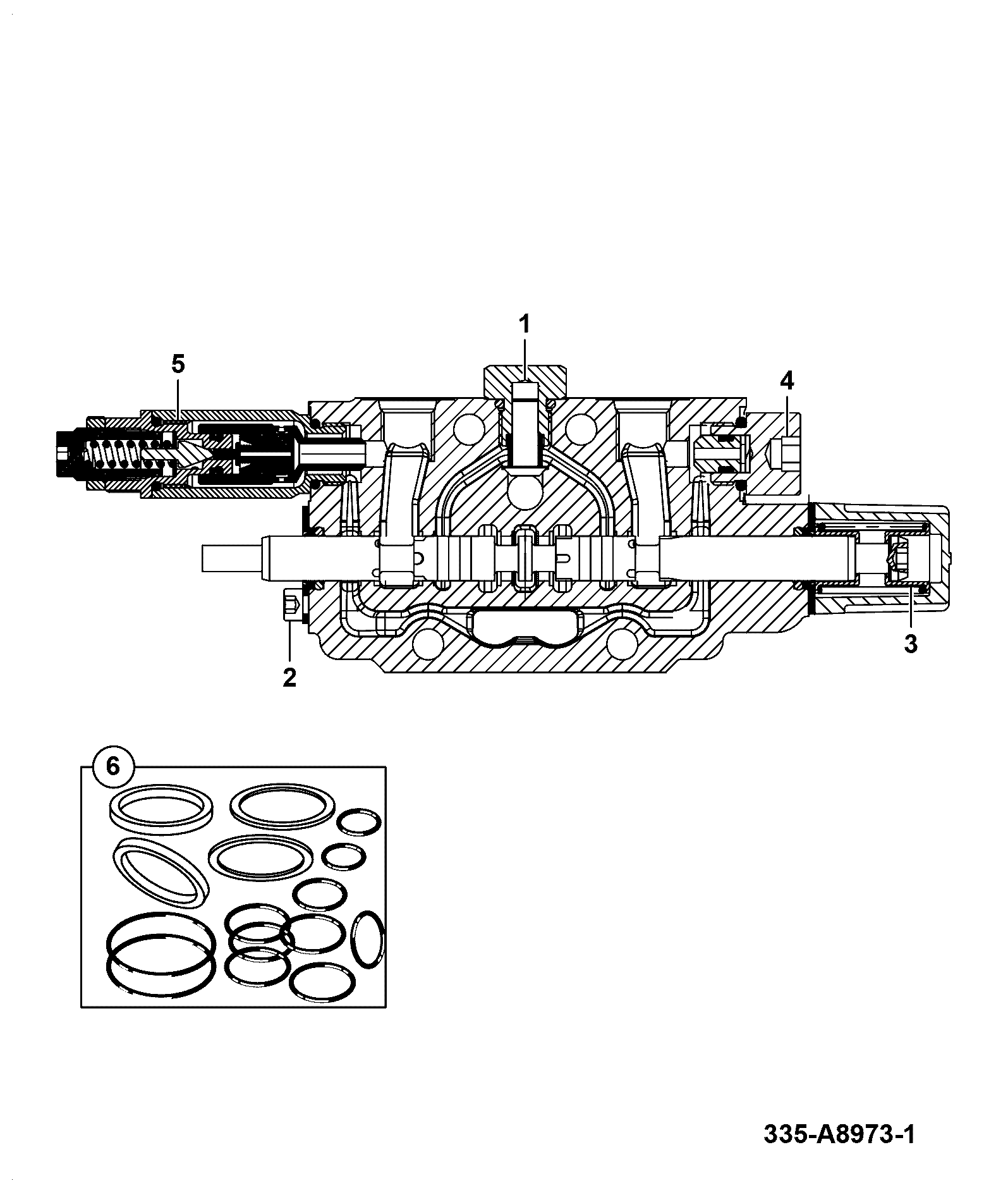 Клапан 333/G6257 JCB