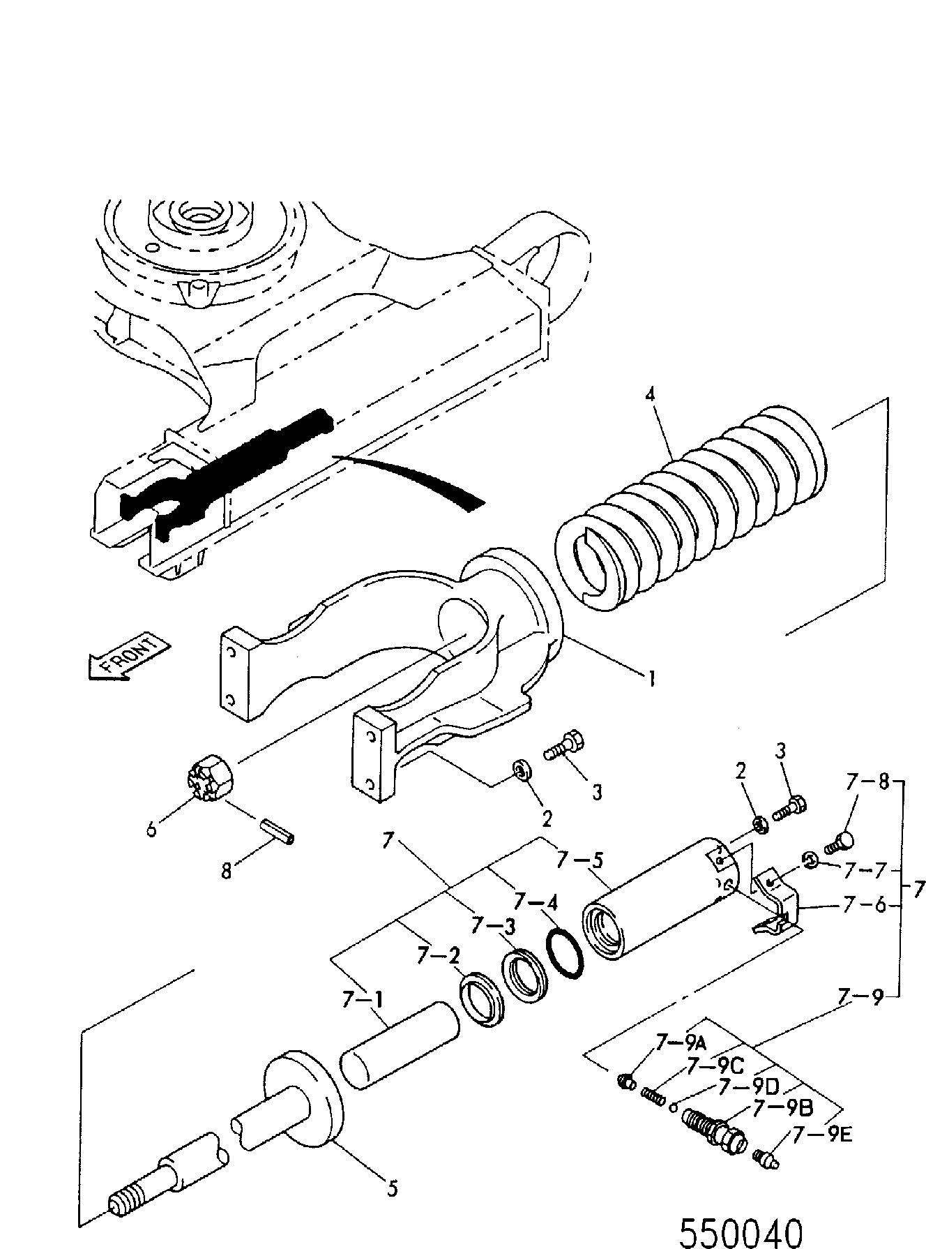 Уплотнение KNA0164 JCB