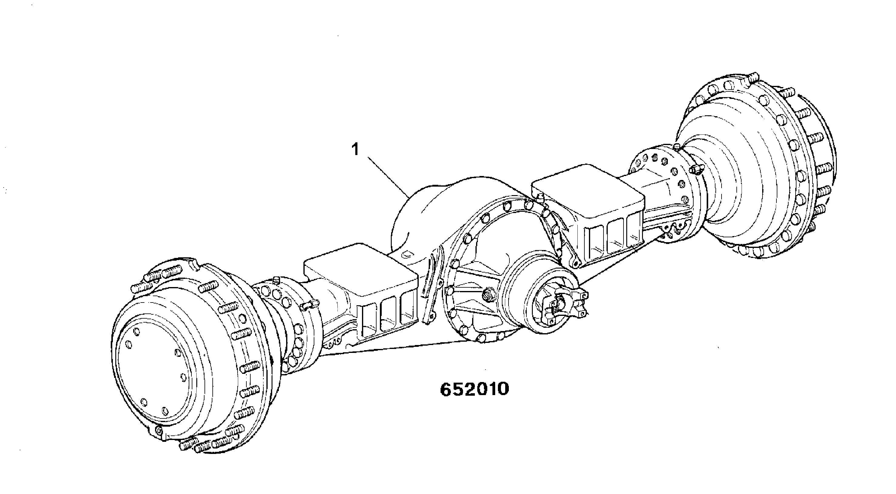Мост 10/909400 JCB