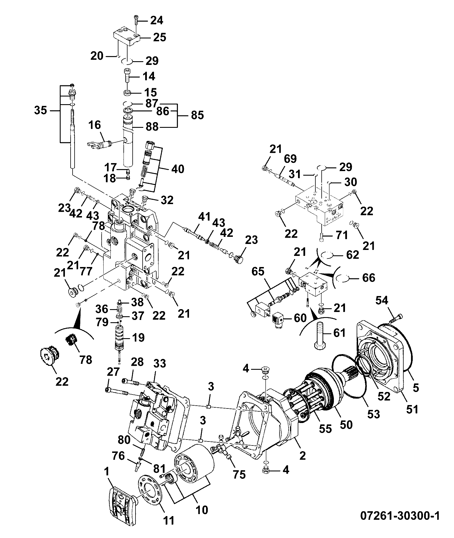 Направляющая 7240/13356 JCB