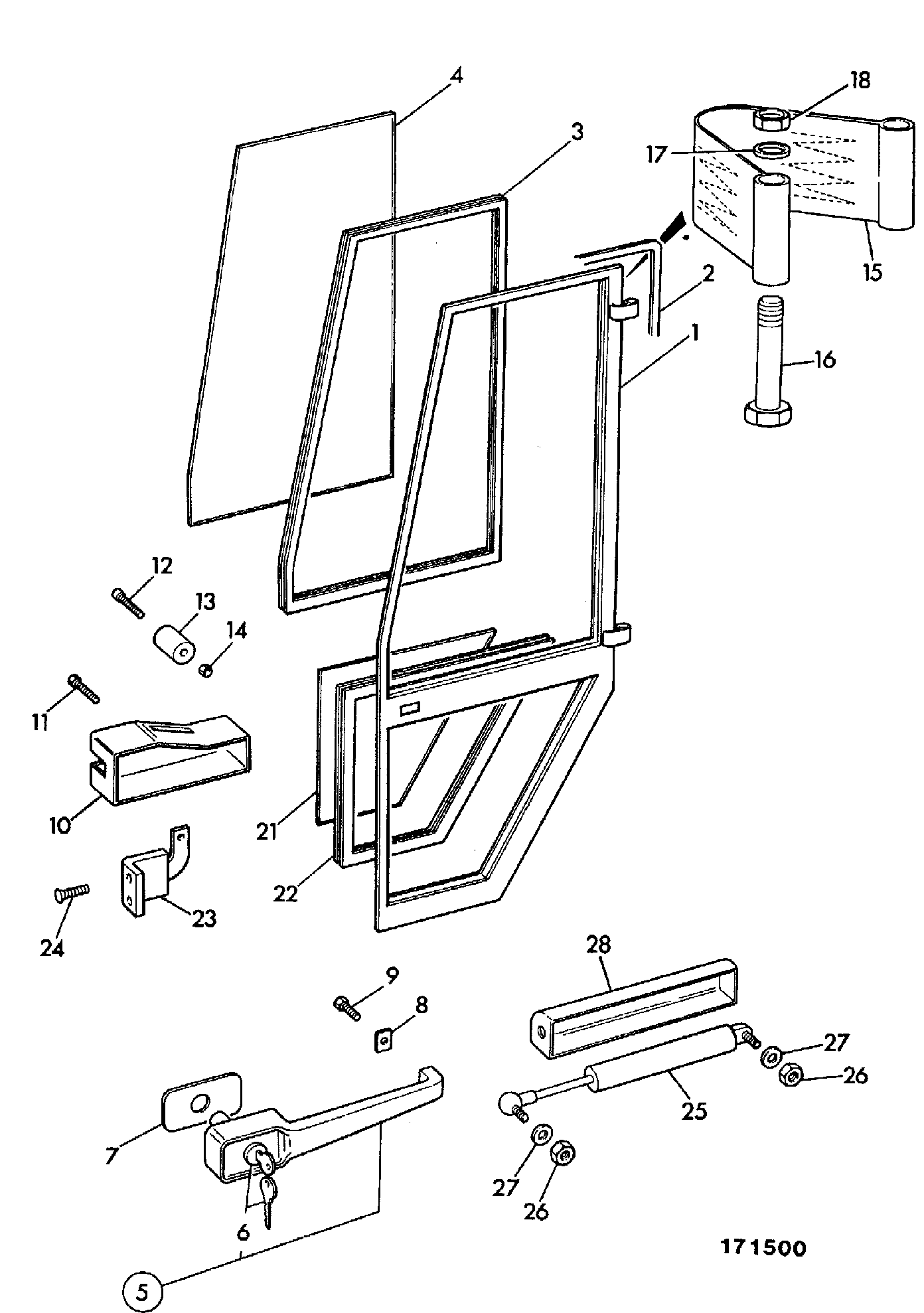 Крышка 140/00622 JCB