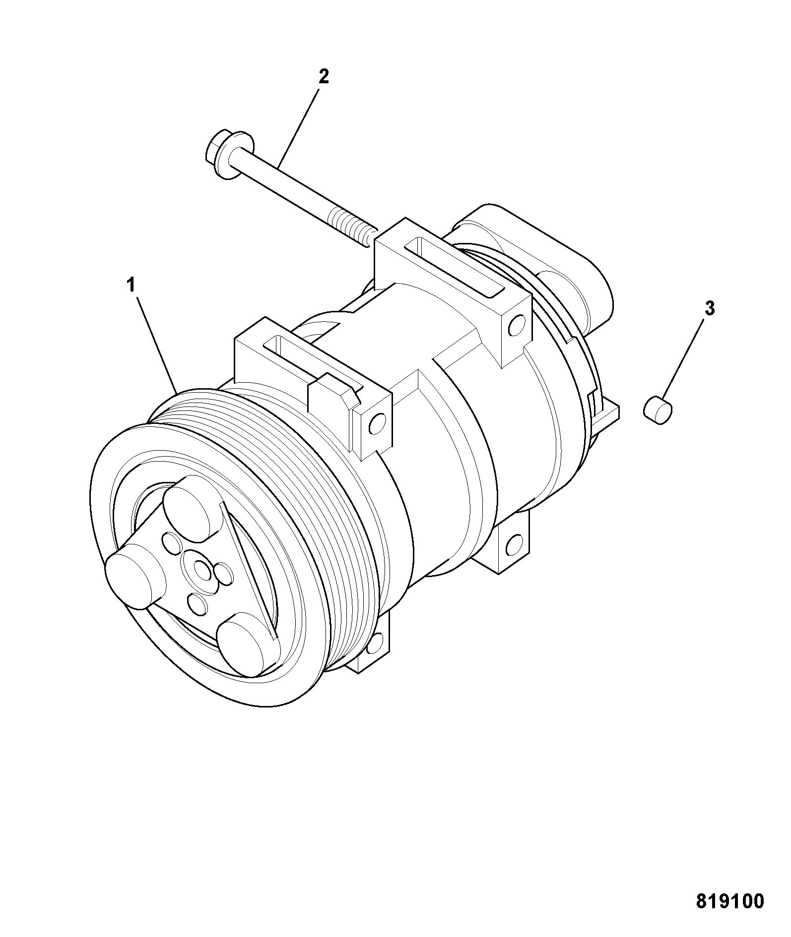 Штифт 02/912484 JCB
