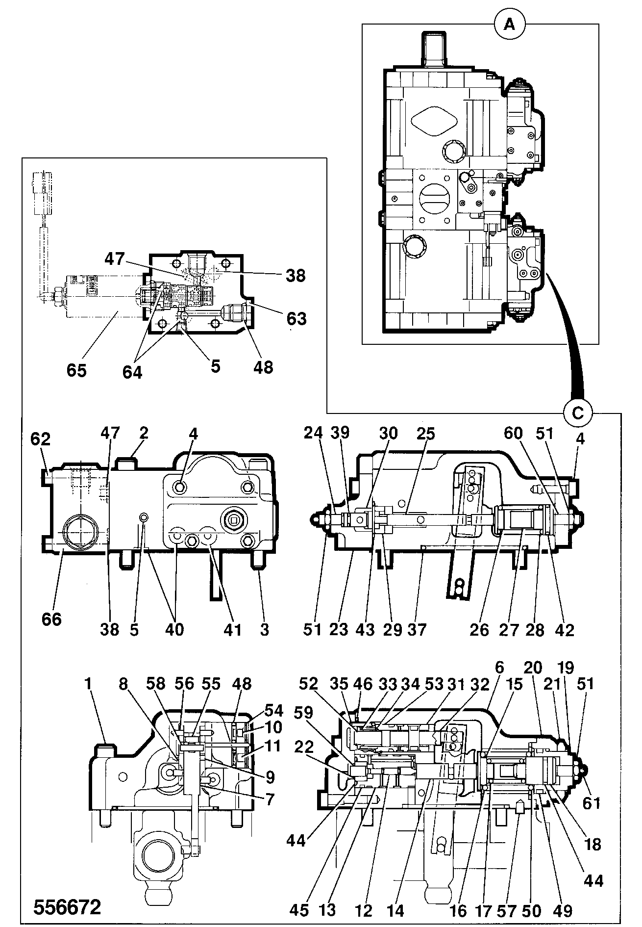 Регулятор 20/950661 JCB