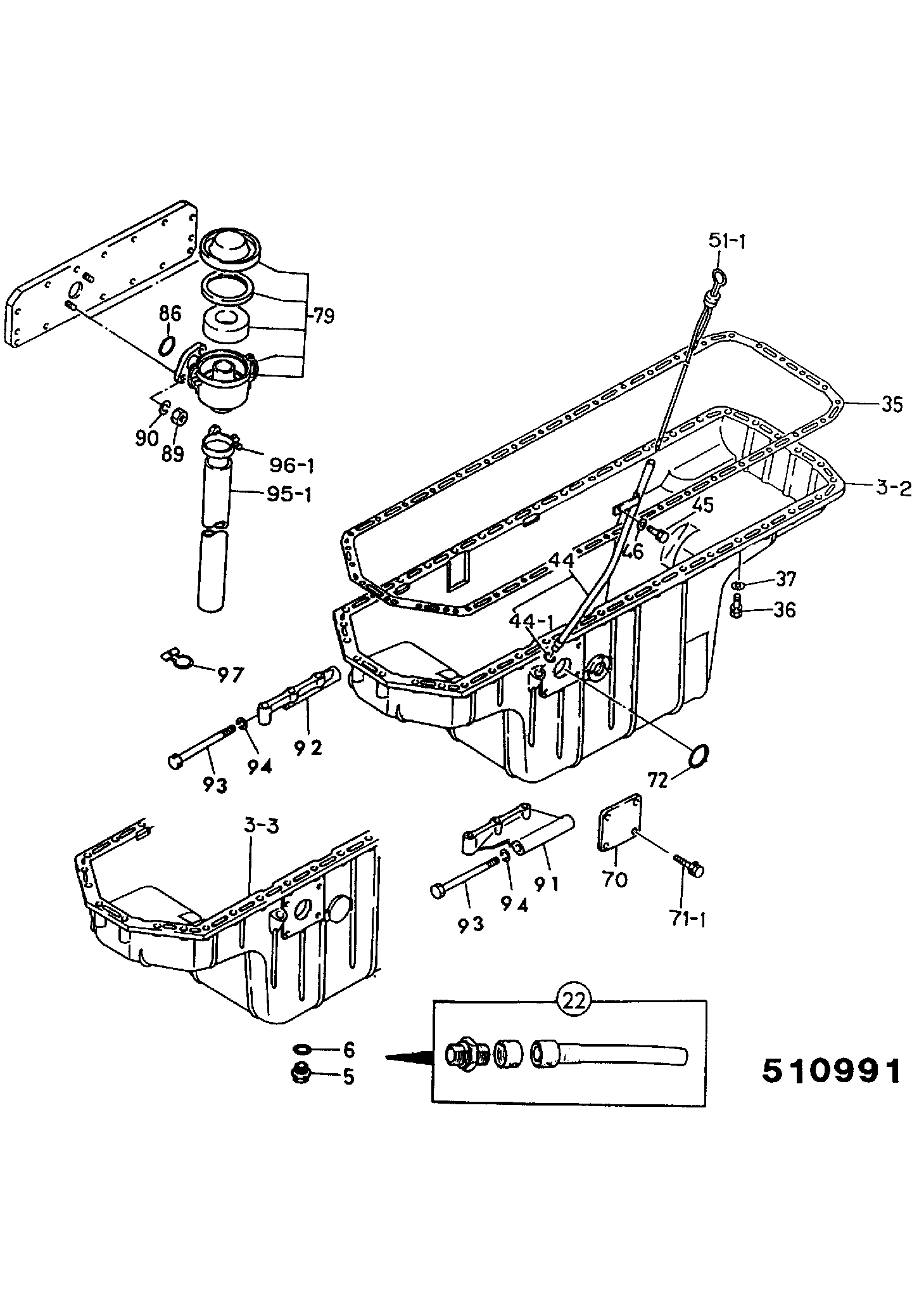 пробка 1096040220 JCB
