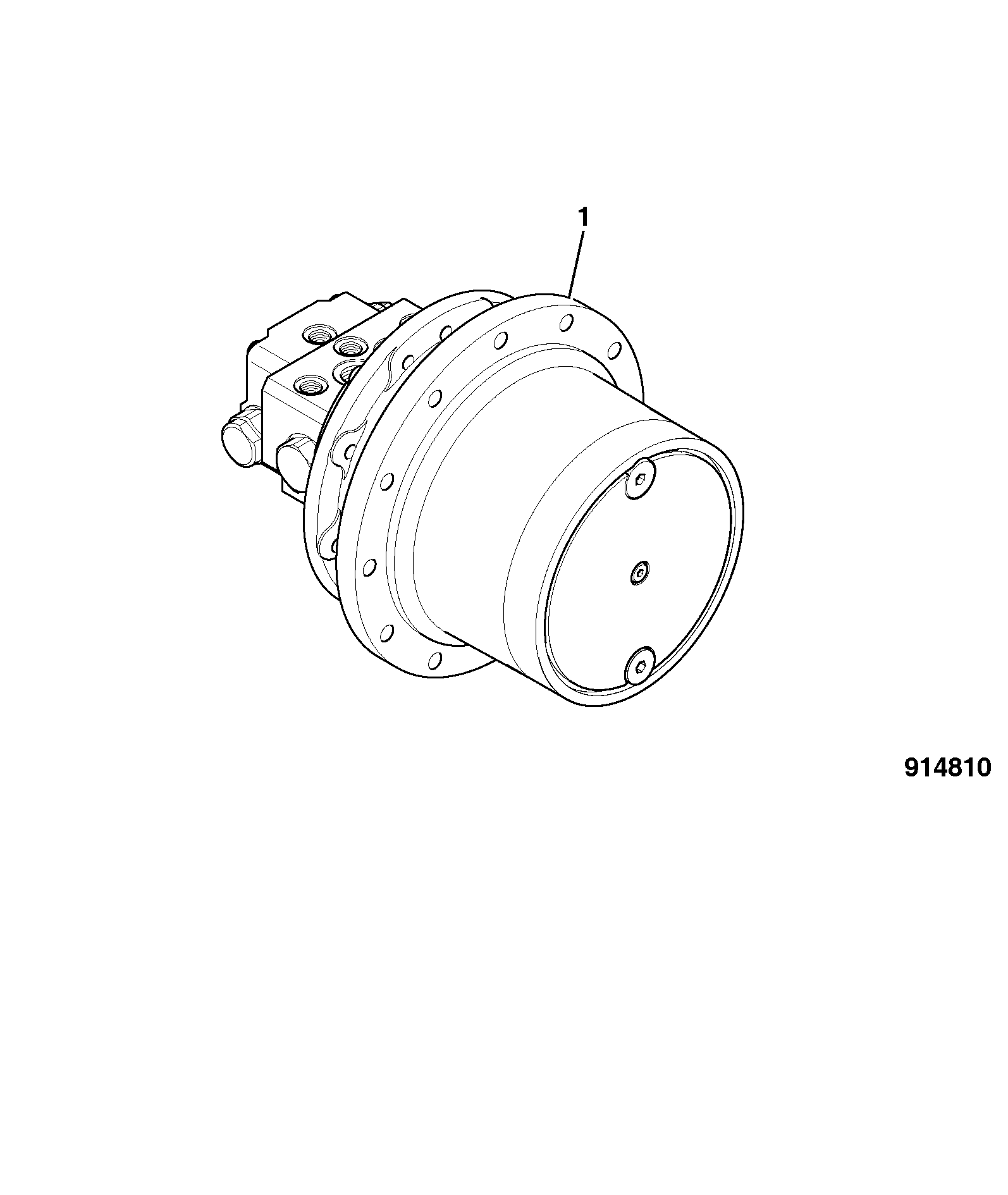 Мотор 20/952114 JCB