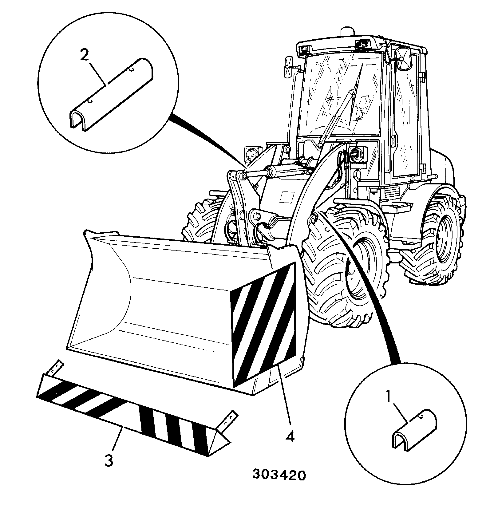 пластина 123/03199 JCB